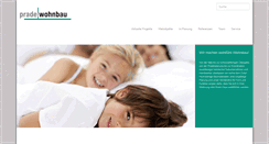 Desktop Screenshot of prade.at